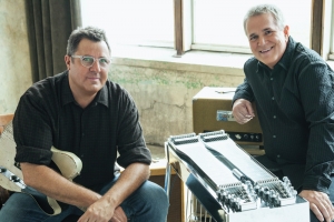 Vince Gill and Paul Franklin