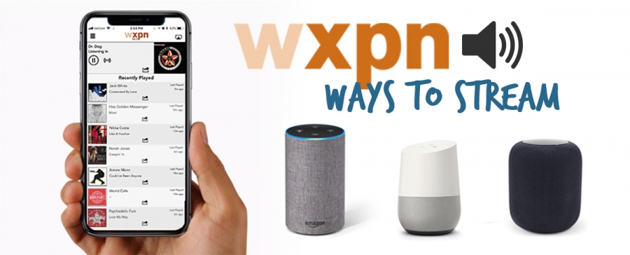 Ways to listen to WXPN